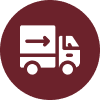 Shipping symbol with arrow direction